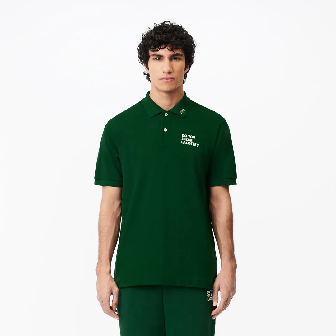 Мужская рубашка-поло Lacoste L12.12 фото 1