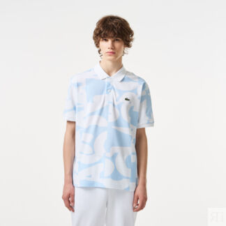Мужское хлопковое поло Lacoste