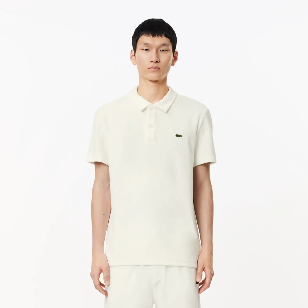 Мужское махровое поло Lacoste Regular Fit фото 1