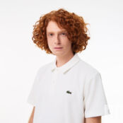 Мужское махровое поло Lacoste Regular Fit фото 5