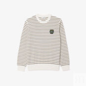 Хлопковый свитер Lacoste с круглым вырезом фото 5