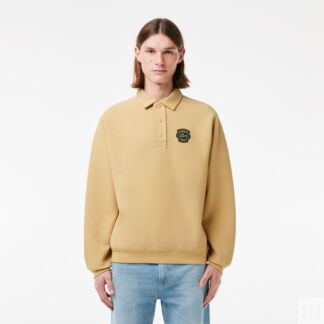 Мужской свитшот Lacoste Loose Fit с поло-воротником