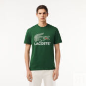 Мужская хлопковая футболка Lacoste фото 1