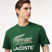 Мужская хлопковая футболка Lacoste фото 3