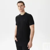 Мужское тёплое трикотажное поло Lacoste фото 1