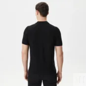 Мужское тёплое трикотажное поло Lacoste фото 2