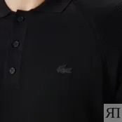 Мужское тёплое трикотажное поло Lacoste фото 5