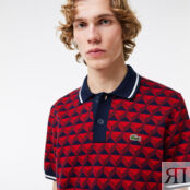 Мужское трикотажное поло Lacoste фото 3