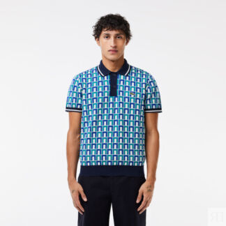 Мужское трикотажное поло Lacoste