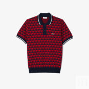 Мужское трикотажное поло Lacoste фото 5