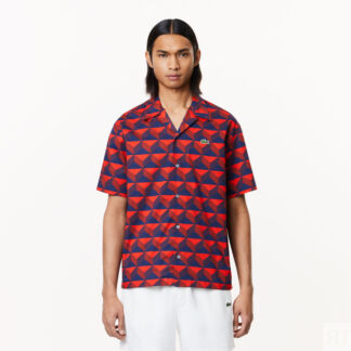 Мужская рубашка Lacoste с коротким рукавом