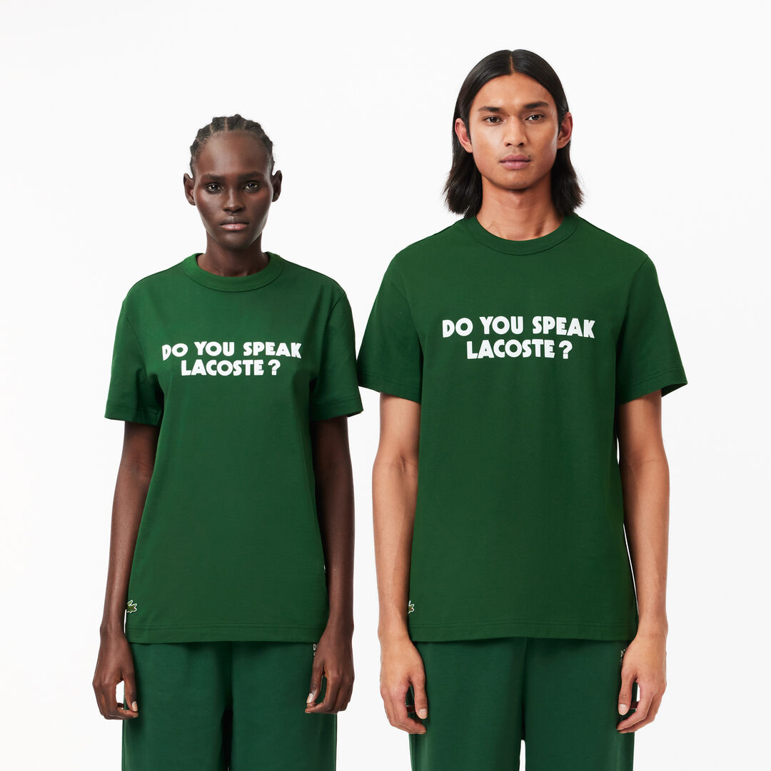 Футболка Lacoste Unisex из хлопка фото 1