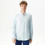 Мужская льнаная рубашка Lacoste фото 1