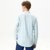 Мужская льнаная рубашка Lacoste фото 2