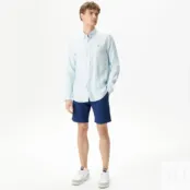 Мужская льнаная рубашка Lacoste фото 4
