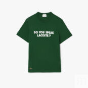 Футболка Lacoste Unisex из хлопка фото 5
