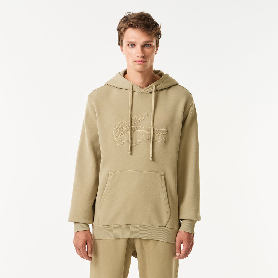 Мужская толстовка Lacoste Loose Fit с капюшоном фото 1
