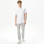 Мужская льнаная рубашка Lacoste фото 4