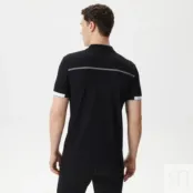 Мужское спортивное поло Lacoste на молнии фото 2