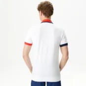 Мужское хлопковое поло Lacoste Regular Fit фото 2