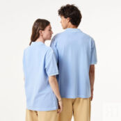 Хлопковое поло Lacoste Unisex фото 2