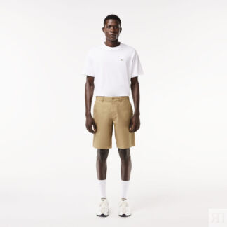 Мужские хлопковые шорты Lacoste Straight Fit