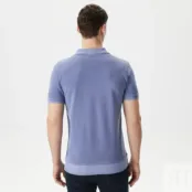 Мужское хлопковое поло Lacoste Regular Fit фото 2
