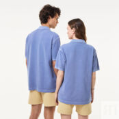 Хлопковое поло Lacoste Unisex фото 2