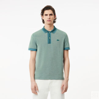 Мужское хлопковое поло Lacoste Regular Fit
