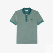 Мужское хлопковое поло Lacoste Regular Fit фото 5