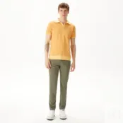 Мужское хлопковое поло Lacoste Regular Fit фото 4