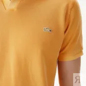 Мужское хлопковое поло Lacoste Regular Fit фото 5