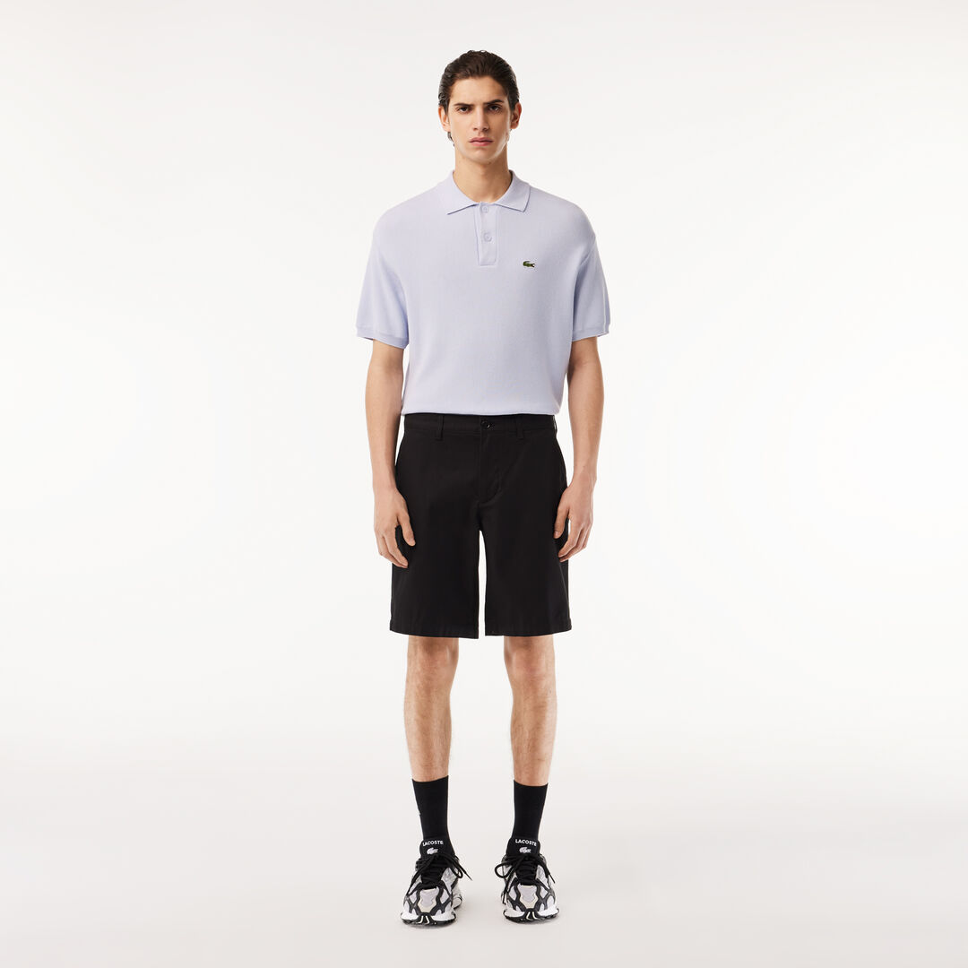 Мужские хлопковые шорты Lacoste Straight Fit фото 1