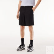 Мужские хлопковые шорты Lacoste Straight Fit фото 4