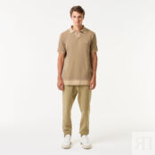 Мужское хлопковое поло Lacoste Regular Fit фото 4