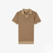 Мужское хлопковое поло Lacoste Regular Fit фото 5