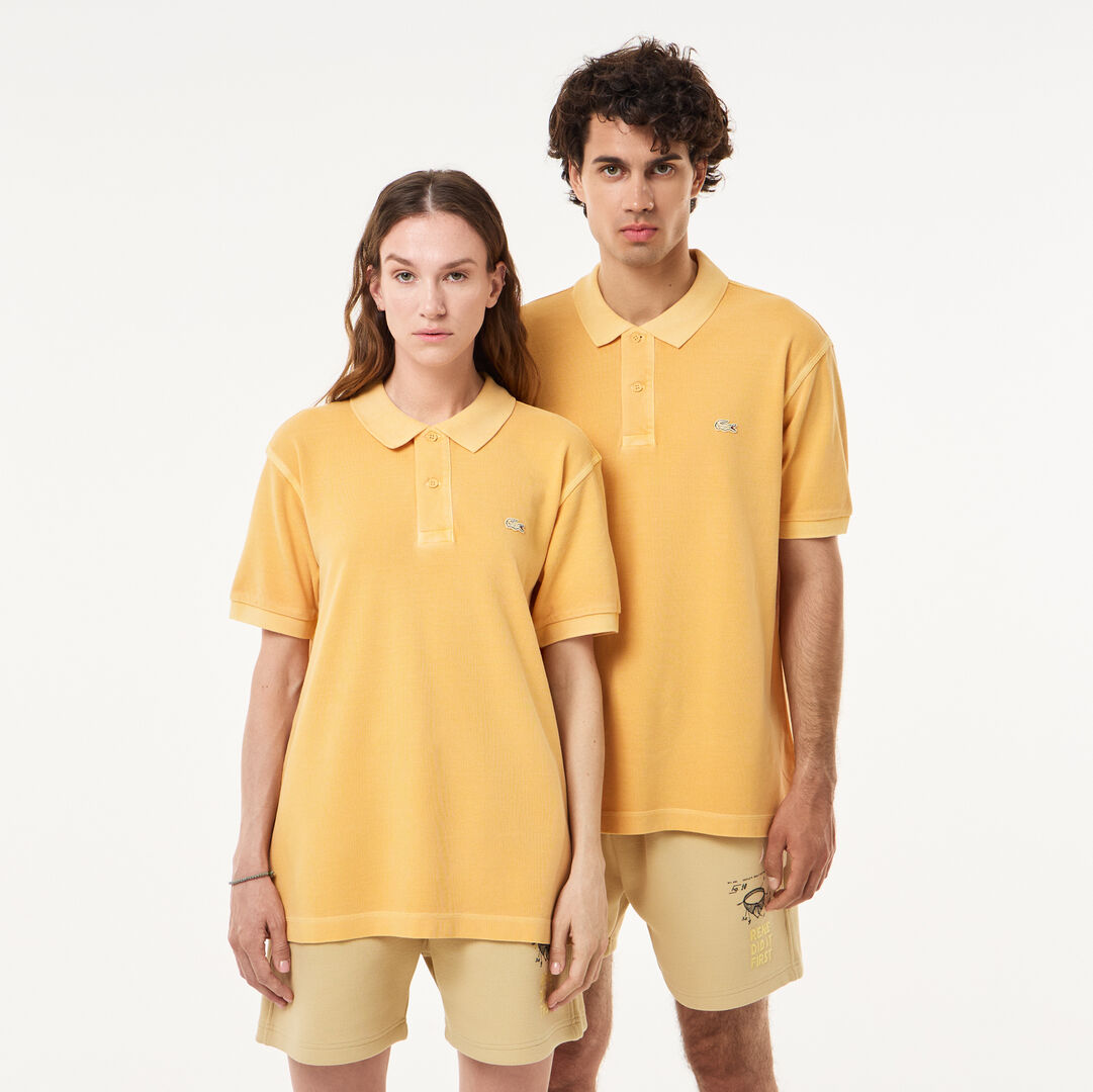 Хлопковое поло Lacoste Unisex фото 1