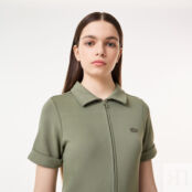 Платье Lacoste на молнии с воротником поло фото 3