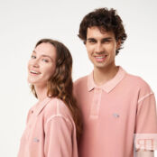 Хлопковое поло Lacoste Unisex фото 3