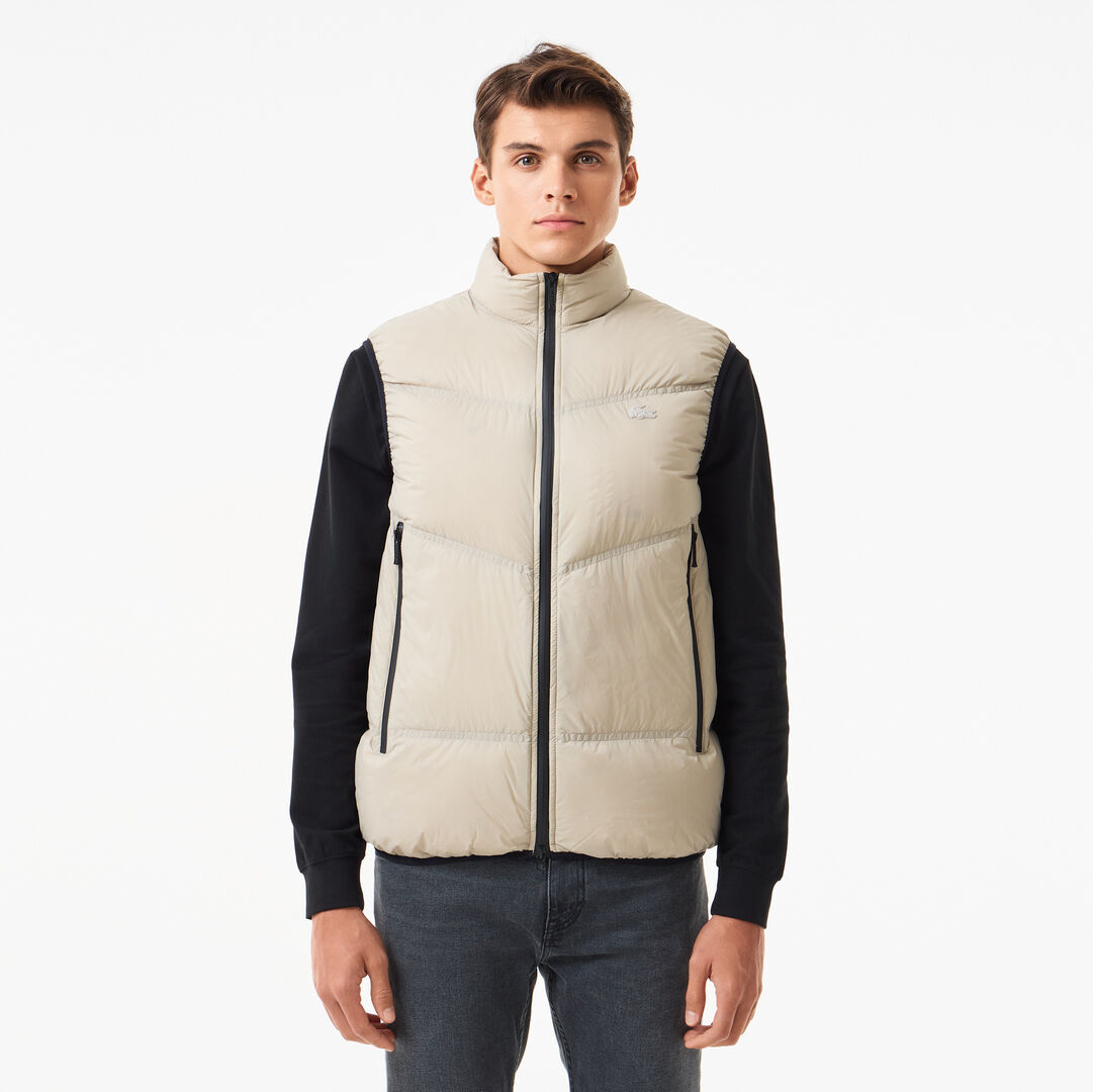 Мужской классический жилет Lacoste на молнии фото 1