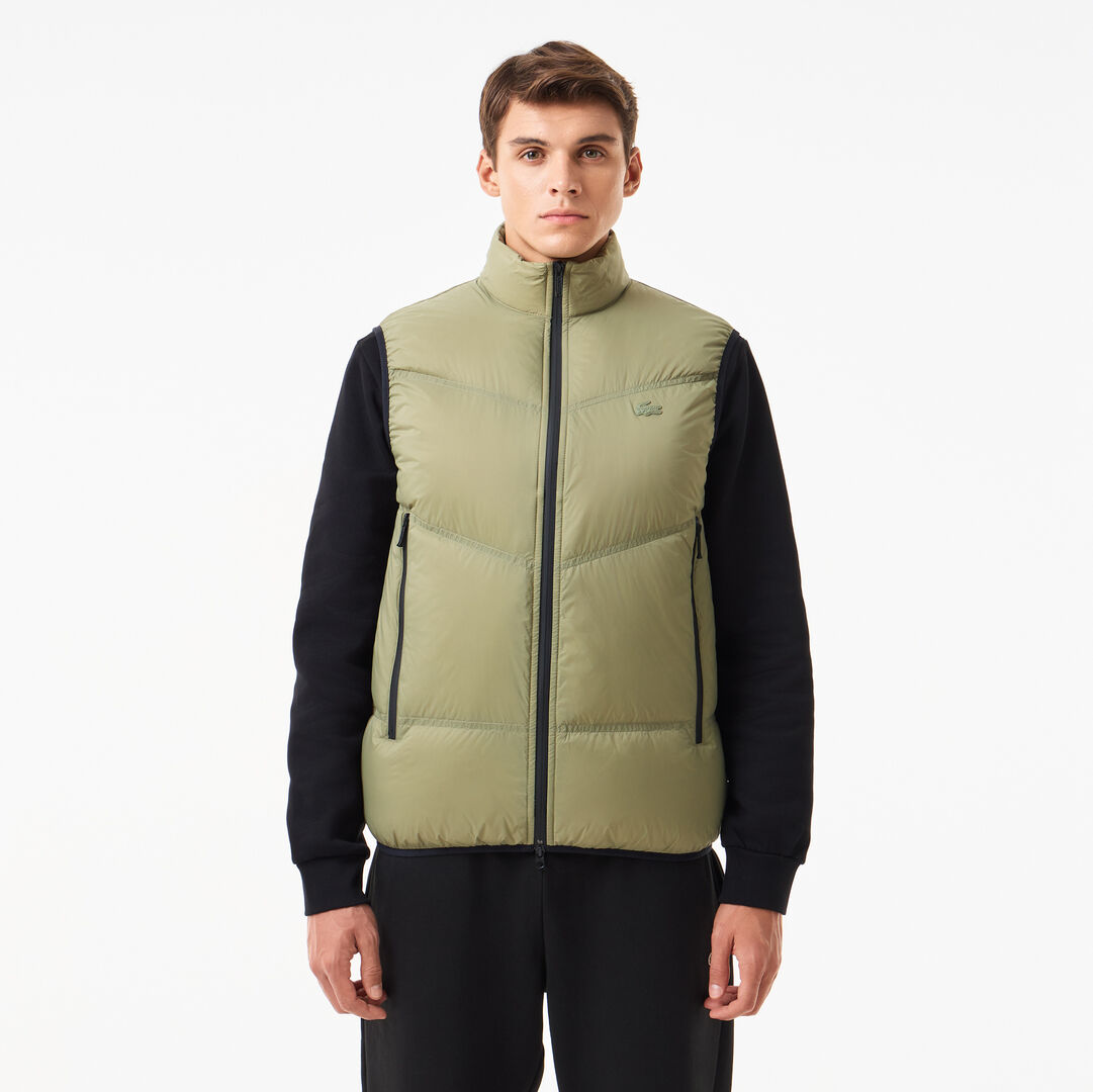 Мужской классический жилет Lacoste на молнии фото 1