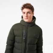 Мужская куртка-бомбер Lacoste на молнии из хлопка фото 3