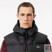 Мужской  влагоотталкивающий жилет Lacoste с капюшоном фото 3