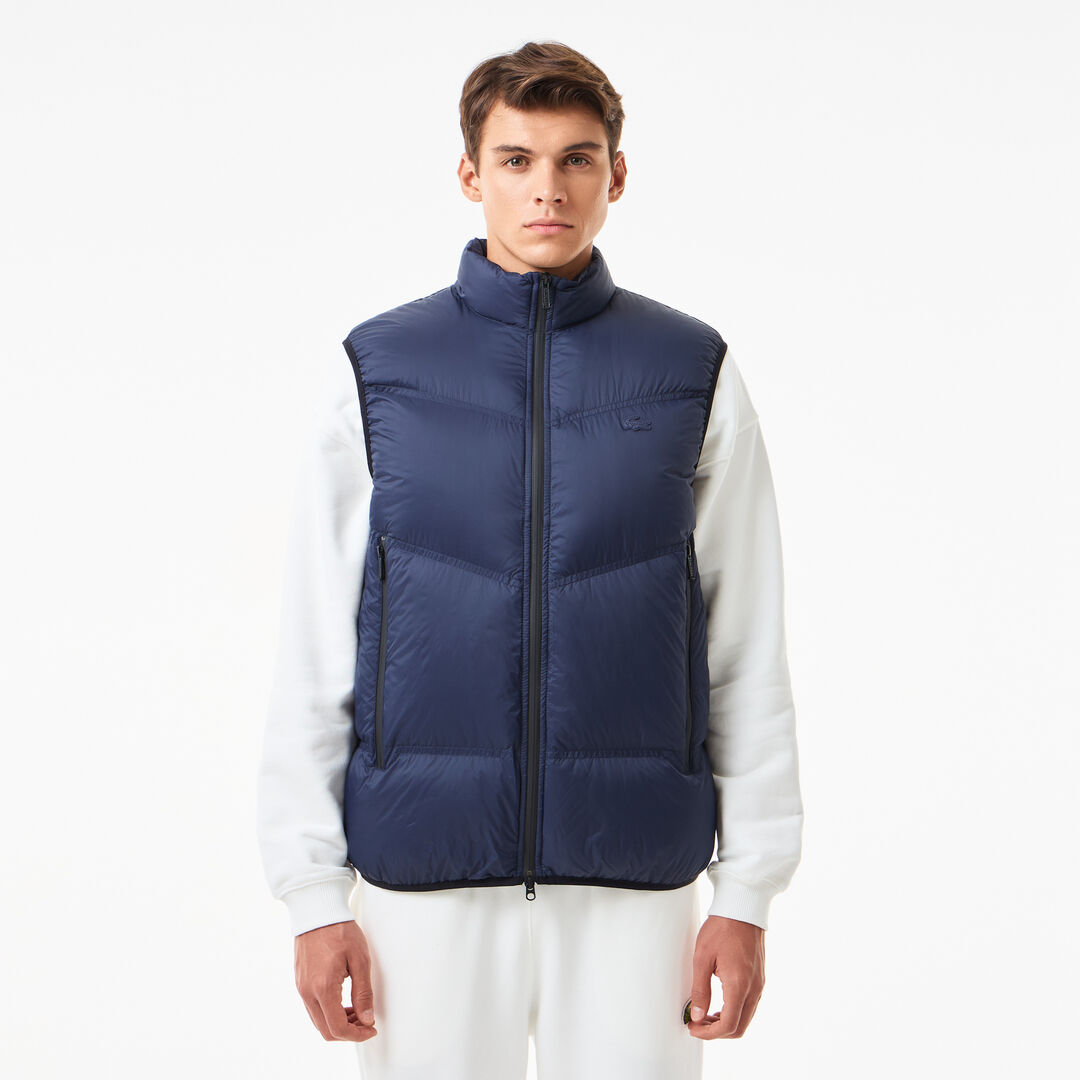 Мужской классический жилет Lacoste на молнии фото 1