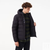 Мужская куртка-бомбер Lacoste на молнии из хлопка фото 4