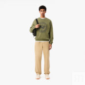 Мужской флисовый свитшот Lacoste Loose Fit фото 4