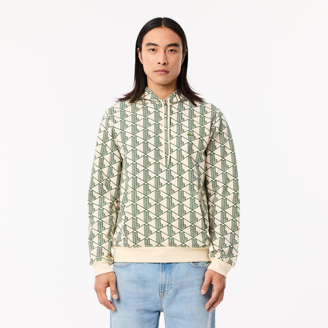 Мужская флисовая толстовка Lacoste Monorgam фото 1