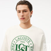 Мужской флисовый свитшот Lacoste Loose Fit фото 3
