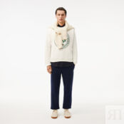 Мужской флисовый свитшот Lacoste Loose Fit фото 4