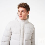 Мужская куртка-бомбер Lacoste на молнии из хлопка фото 3
